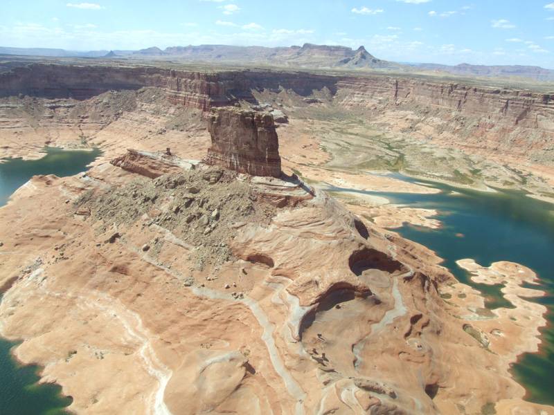 104 Arizona - survol du Lake Powell